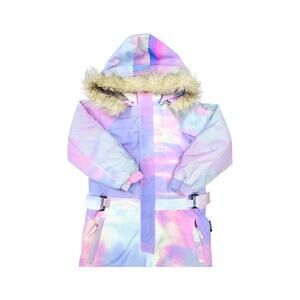 Blue Magic | Girl's Snowsuit | Watercolor | Size 7/8 |